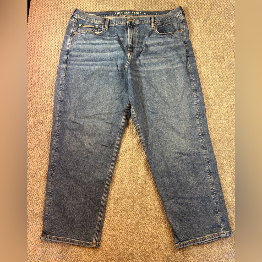 Women’s American Eagle Stretch 90s Straight Jeans Size 20 Short